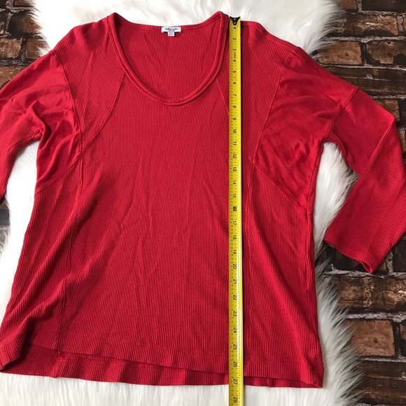 Splendid Mixed Media Thermal Knit Long Sleeve Top - Picture 3 of 10